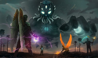 Moonlord Fanart With Image Terrarium