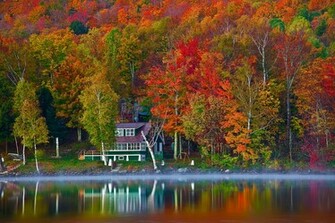 Vermont In The Fall Wallpaper X