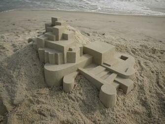 Geometric Sand Castle Seven Desktop Pc And Mac Wallpaper