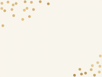 Gold Dot Confetti Background Confe