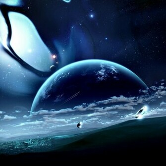 Day On Alien Planet Wallpaper