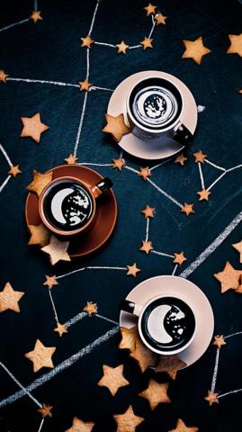 Coffee Galaxy Wallpaper On