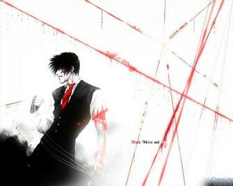 Hellsing Image Walter Black White And Red HD Wallpaper Background