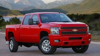 Chevrolet Silverado Red Wallpaper