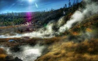 Yellowstone National Park Widescreen Wallpaper