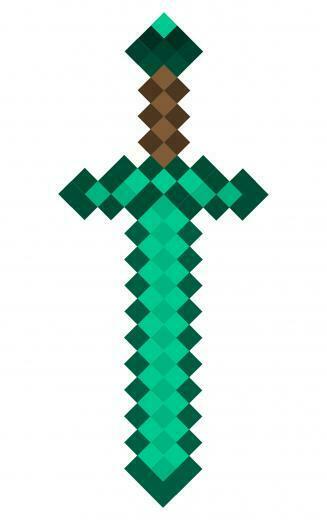 Minecraft Diamond Sword By Kingyousy