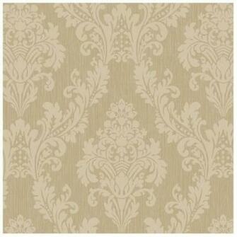 Royal Cottage Grande Damask Wallpaper Color Gold Cream