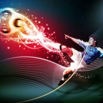 Dell Streak Football Volley Wallpaper