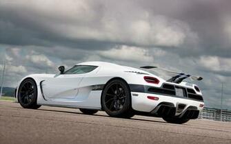 Koenigsegg Agera R White Top My Wallpaper