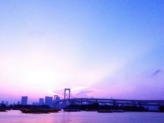 Sunset At Odaiba By Flamefox3103