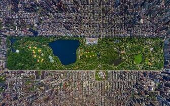 Manhattan New York City North America Aerial Desktop Bakcgrounds