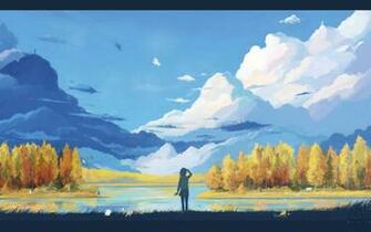 Anime Wallpaper Stock Photos