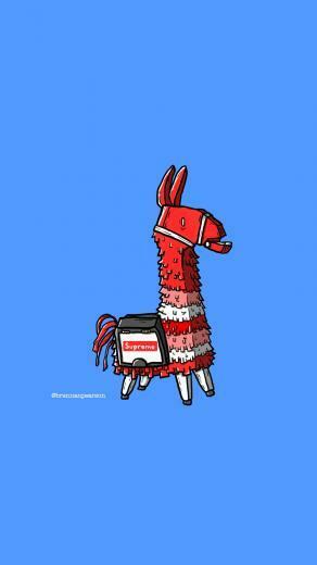 Supreme X Fortnite Wallpaper