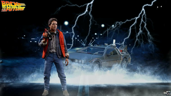 Back To The Future Hottoys Full HD Wallpaper By Onesixthtz On