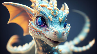 Abstract Dragon Wallpaper