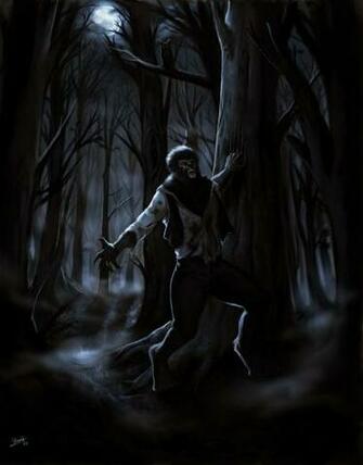The Wolfman Speed Painting By Frankcp