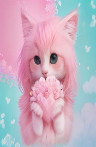 Kawaii Cat Wallpaper