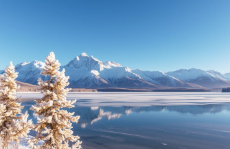 Winter Mountain Wallpaper