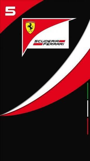 Ferrari F1 Sebastian Vettel iPhone Case By Keyur44 Art