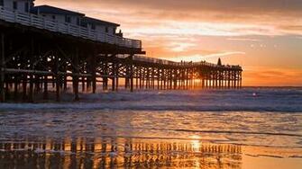 Beautiful Beach From Afternoon At San Diego This Wallpaper