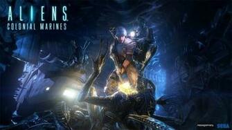 Wallpaper Aliens Colonial Marines