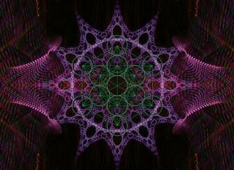 Metatron S Cube In Green By Octo Pox