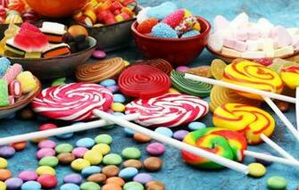 Wallpaper Candy Lollipops Sweet Pills Marmalade Marshmallow