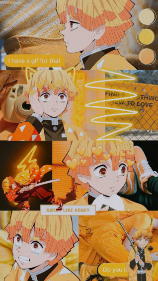 Cute Zenitsu Wallpaper