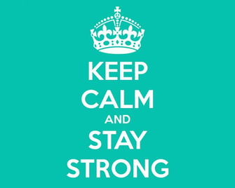 Keep Calm And Stay Strong Carry On Image Generator