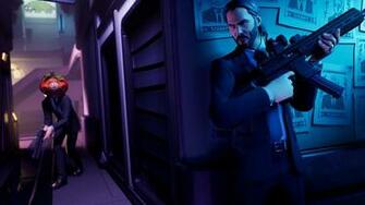Wallpaper 4k John Wick In Fortnite