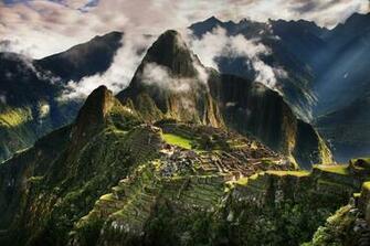 Machu Picchu HD Wallpaper Background Image