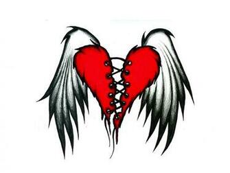 Winged Heart Wallpaper
