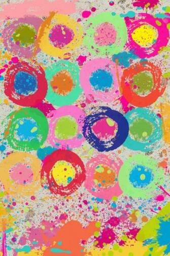Artsy Paint iPhone HD Wallpaper
