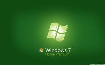 Green Windows Home Premium Wallpaper High Definition