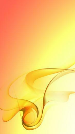 Abstract Yellow Swirling Smoke Wallpaper iPhone