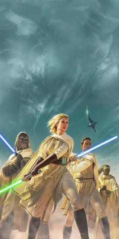 Did A Quick Photoshop Job On This Light Of The Jedi Wallpaper To