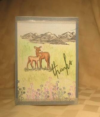 Notice The Foreground Middle Ground And Background Cmc Stampin
