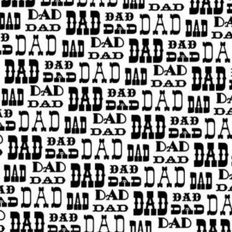Black White Dad Vector Background Pattern Vectors