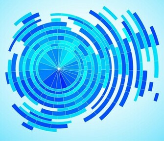 Abstract Tech Blue Background Vector Graphic Graphics