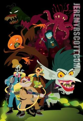 The Real Ghostbusters Ghouls By Jeremyrscott