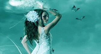 Fantasy Butterfly Girl