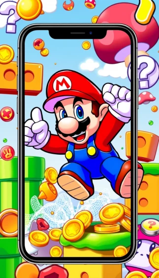Mario Phone Wallpaper