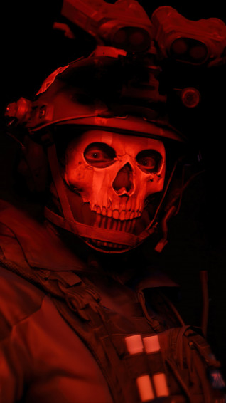 Call Of Duty Modern Warfare Ghost 4k Wallpaper iPhone HD