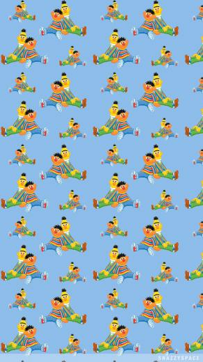 Ernie And Bert iPhone Wallpaper