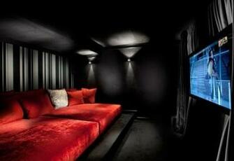 Source Houzz Photos Media Room Contemporary
