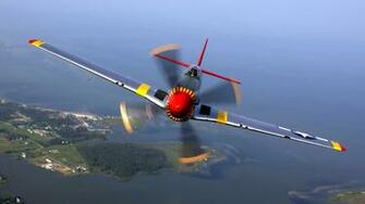 Wallpaper P Mustang Aircraft Aviation Photo On The Desktop