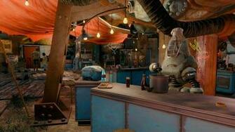 HD Wallpaper Fallout Diamond City Robot Cook Apocalyptic