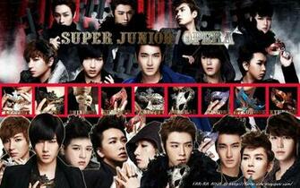 Pop Lover Super Junior Opera Wallpaper