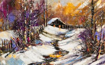 Oil Painting Ultra HD Desktop Background Wallpaper For 4k UHD Tv