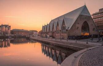 Wallpaper The Evening Sweden Gothenburg Image For Desktop